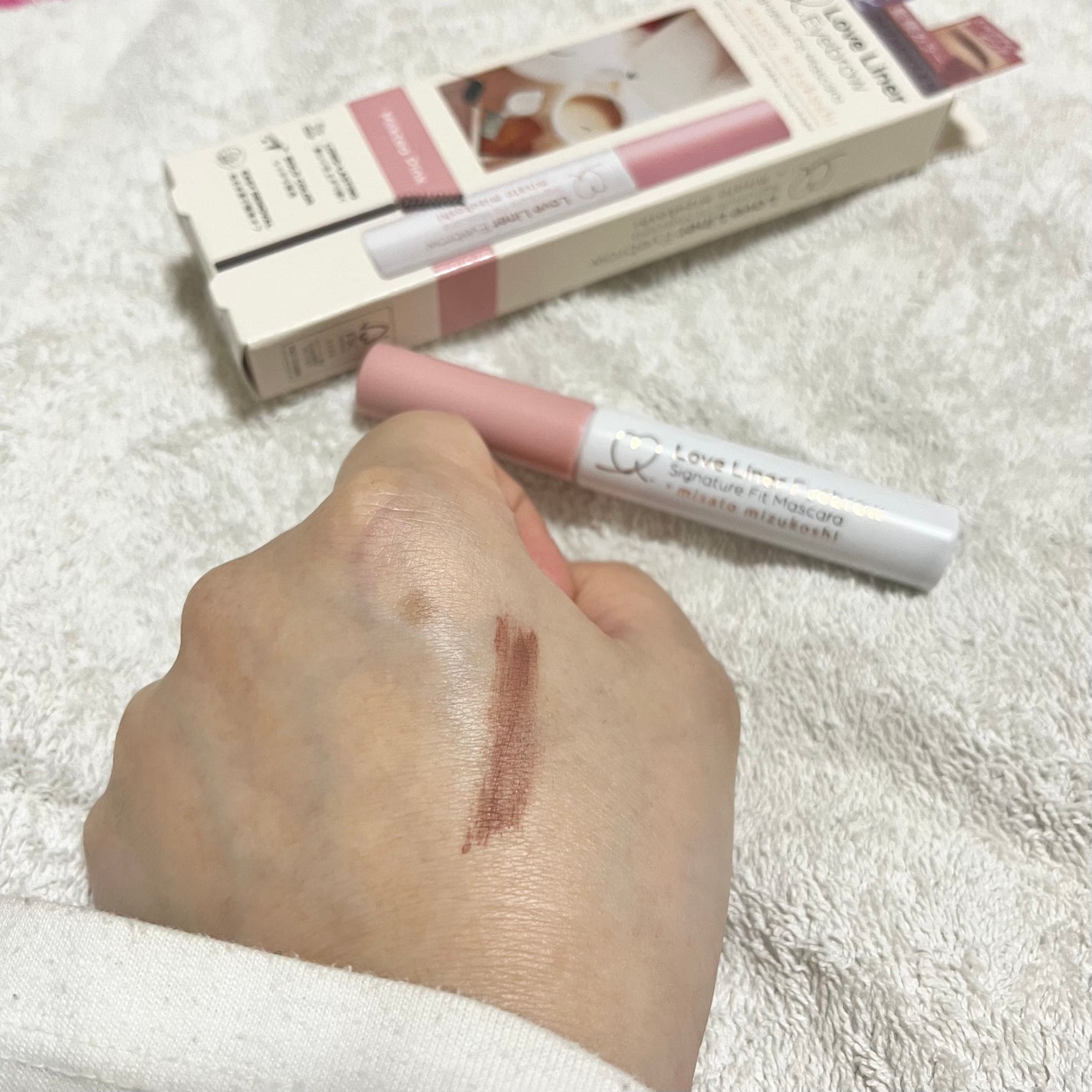 ラブ・ライナー シグネチャーフィットマスカラ MMC2<アイブロウ>/ラブ・ライナー/眉マスカラを使ったクチコミ(3枚目)