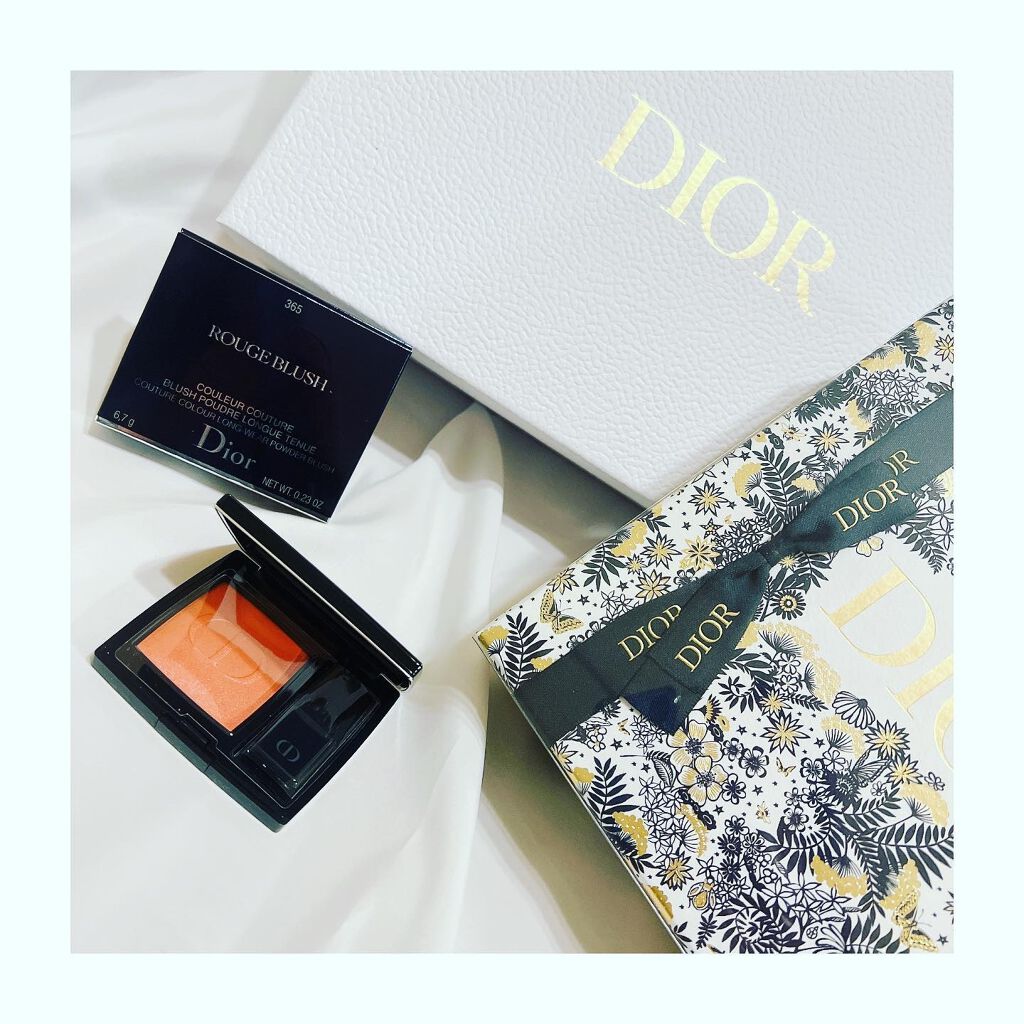 【旧】ディオールスキン ルージュ ブラッシュ 365 ニュー ワールド/Dior/パウダーチークを使ったクチコミ（3枚目）