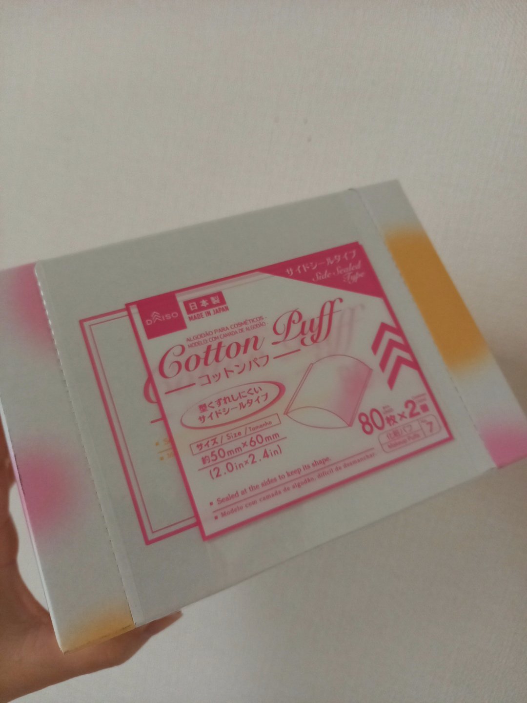 コットンパフ/DAISO/パフ・スポンジを使ったクチコミ（2枚目）