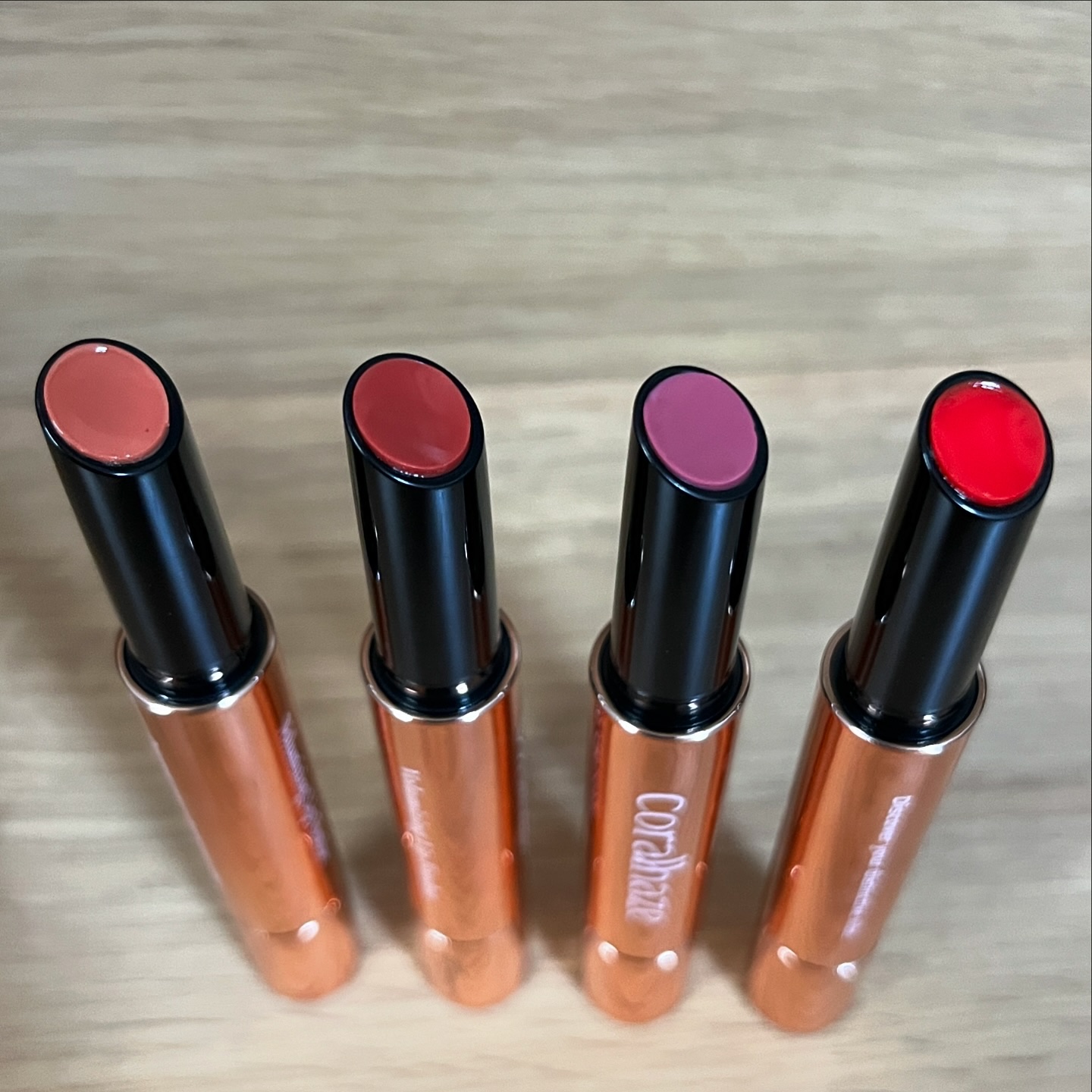 ボリューマイジングフォンデュリップ/Coralhaze/口紅を使ったクチコミ（2枚目）