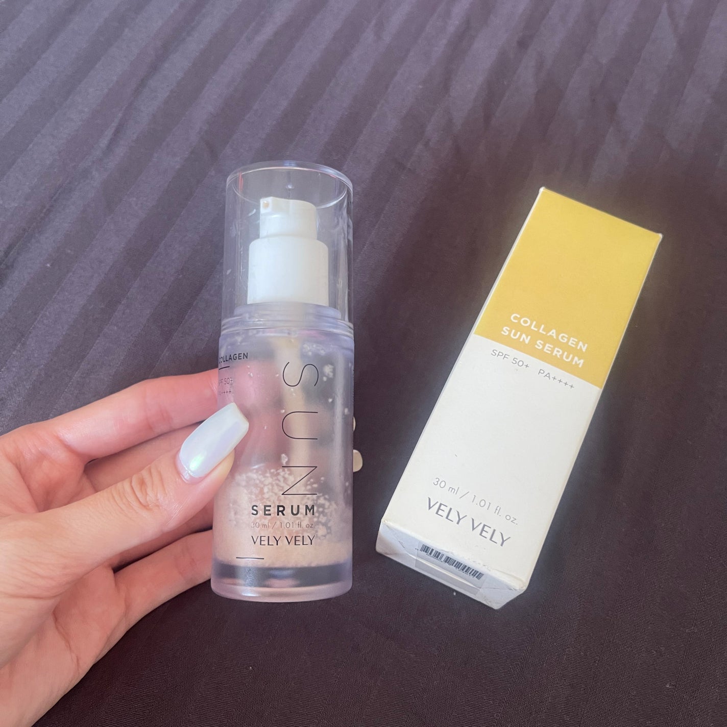 ハリケアコラーゲンサンセラム/VELY VELY/日焼け止めジェルを使ったクチコミ(1枚目)