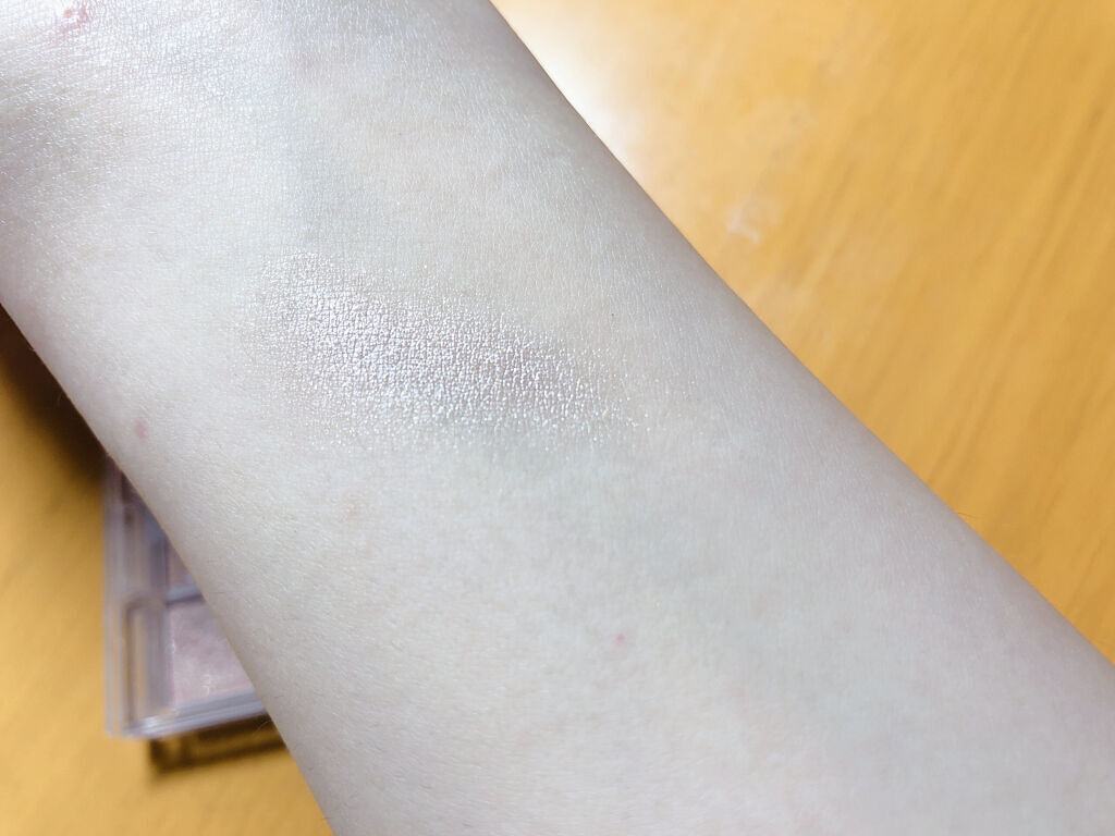 WHY NOT SPINNS 3色アイシャドウ ゴールド/DAISO/アイシャドウパレットを使ったクチコミ（3枚目）