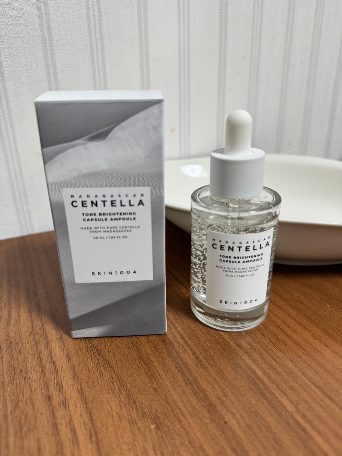 トーンブライトニング カプセルアンプル/SKIN1004/美容液を使ったクチコミ(1枚目)