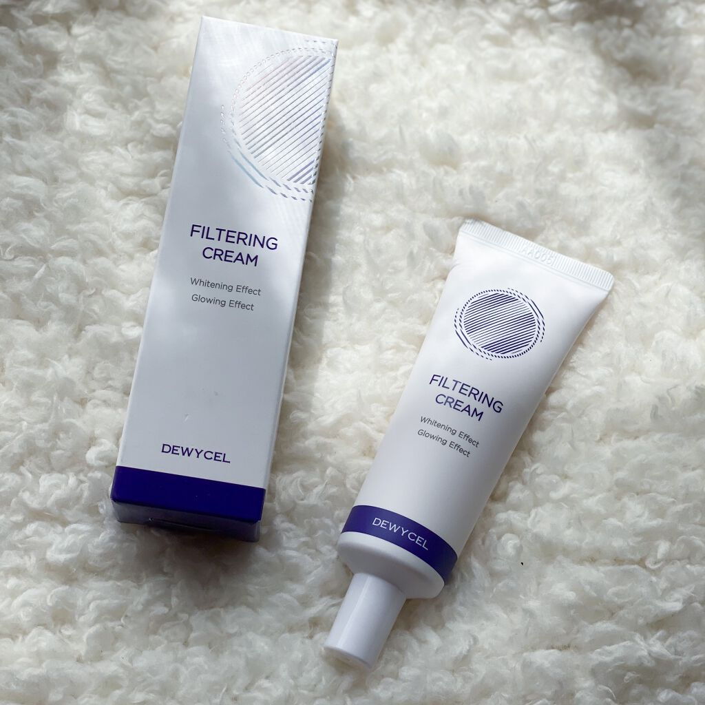 フィルタリングクリーム/DEWYCEL/日焼け止めクリームを使ったクチコミ(1枚目)
