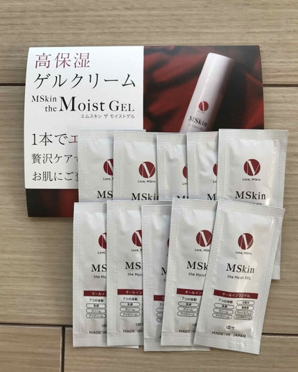 the Moist GEL/MSkin/オールインワン化粧品を使ったクチコミ(1枚目)