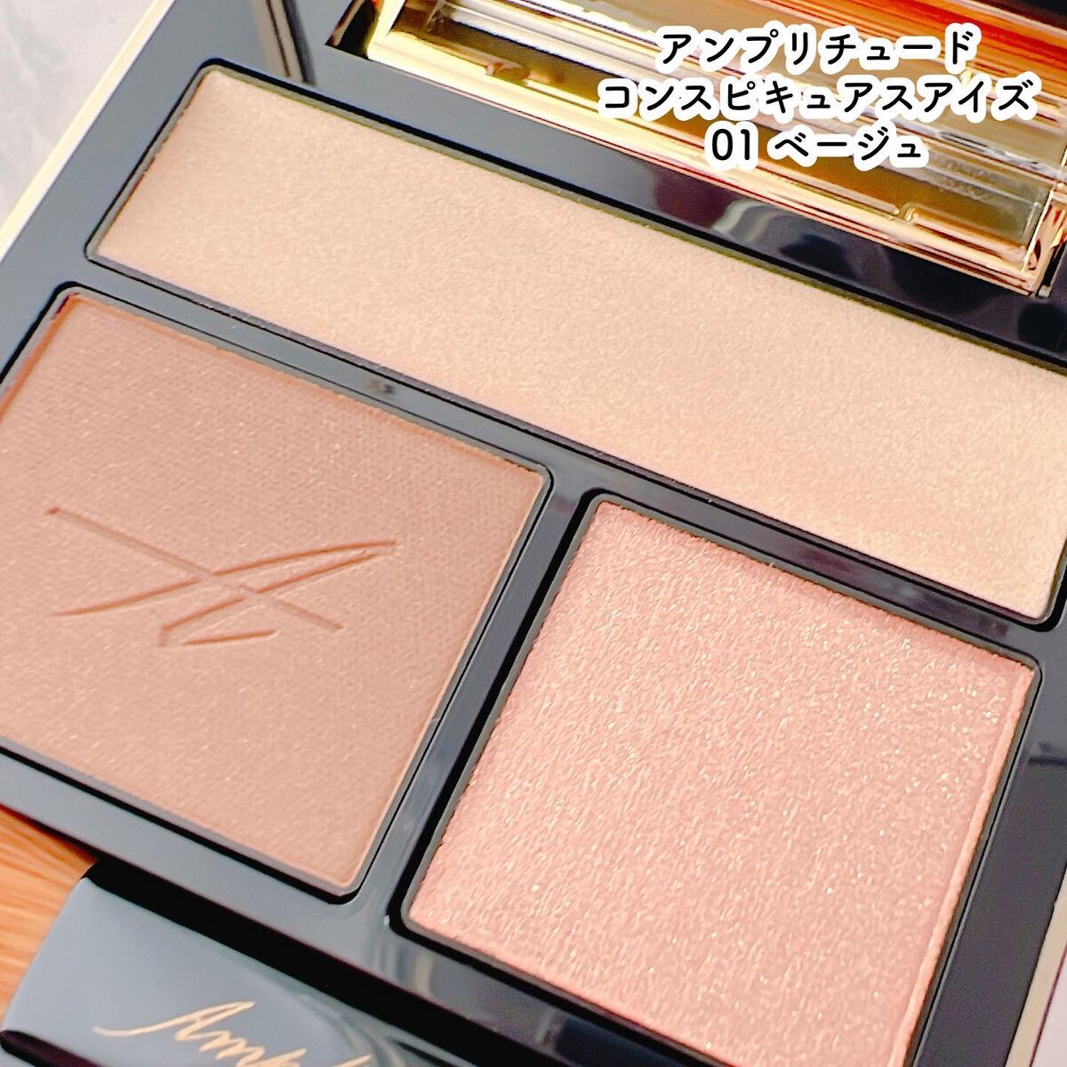 コンスピキュアス アイズ/Amplitude/アイシャドウパレットを使ったクチコミ(2枚目)