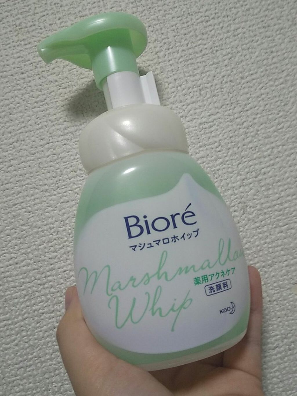 マシュマロホイップ 薬用アクネケア/ビオレ/泡洗顔を使ったクチコミ(1枚目)