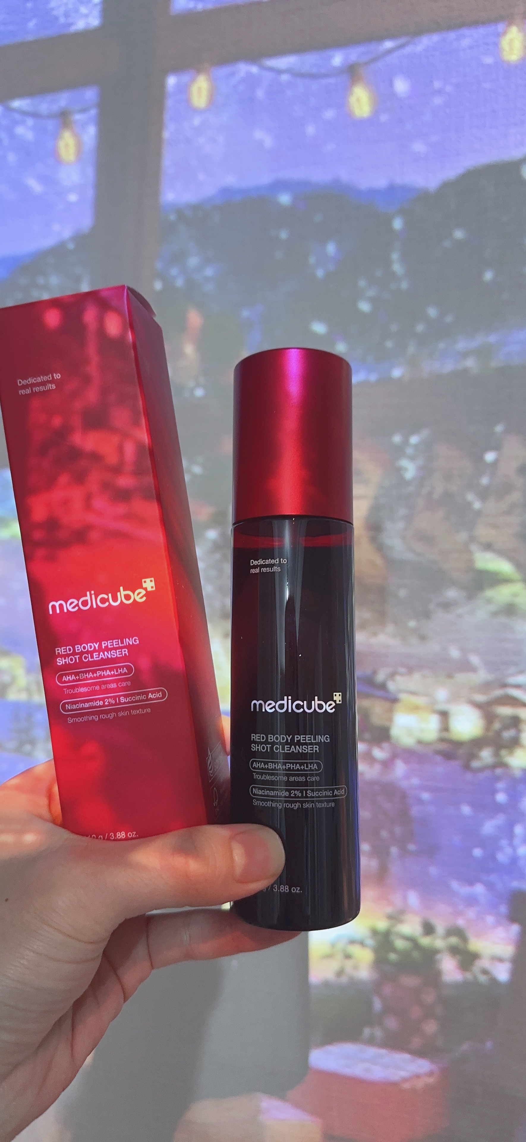 レッドアクネ ボディピーリングショット/MEDICUBE/ピーリングを使ったクチコミ（1枚目）