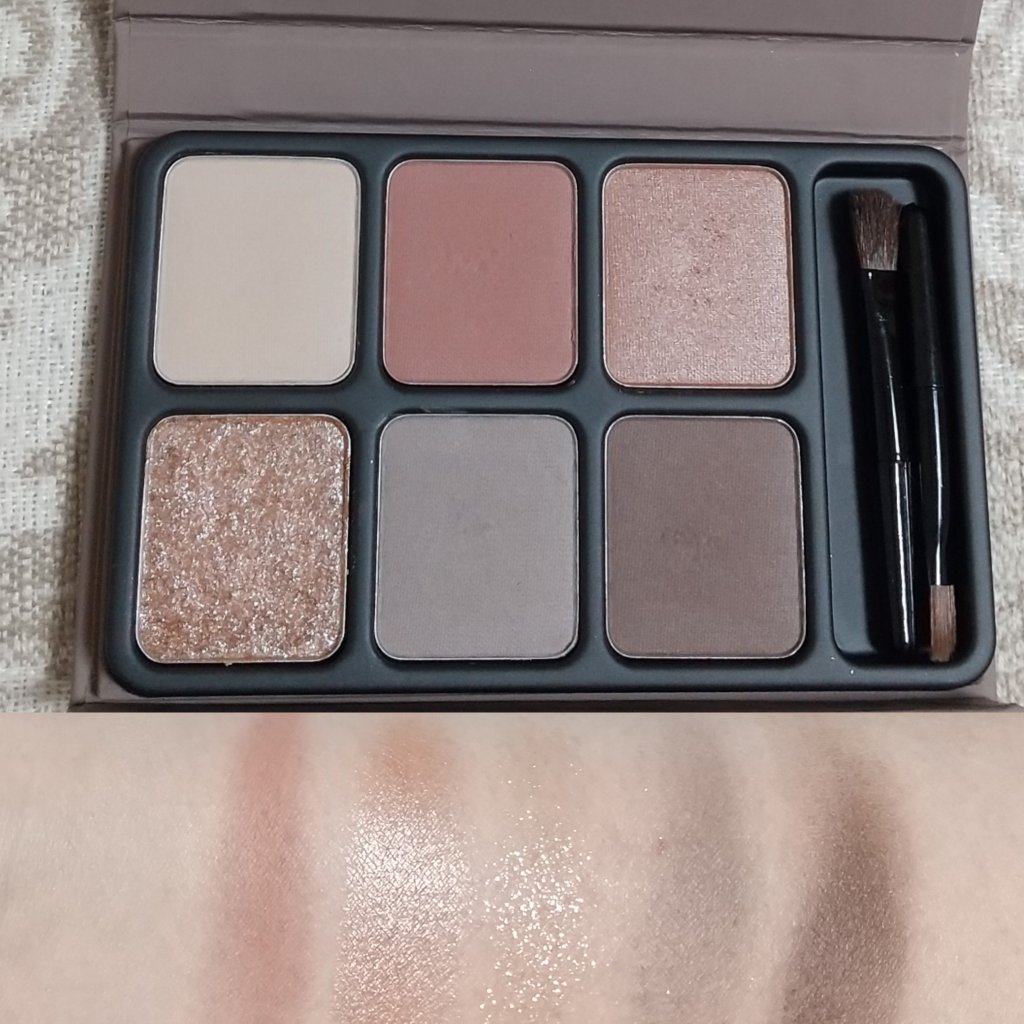 アイカラーパレット グレイロータス/heme/アイシャドウパレットを使ったクチコミ（3枚目）