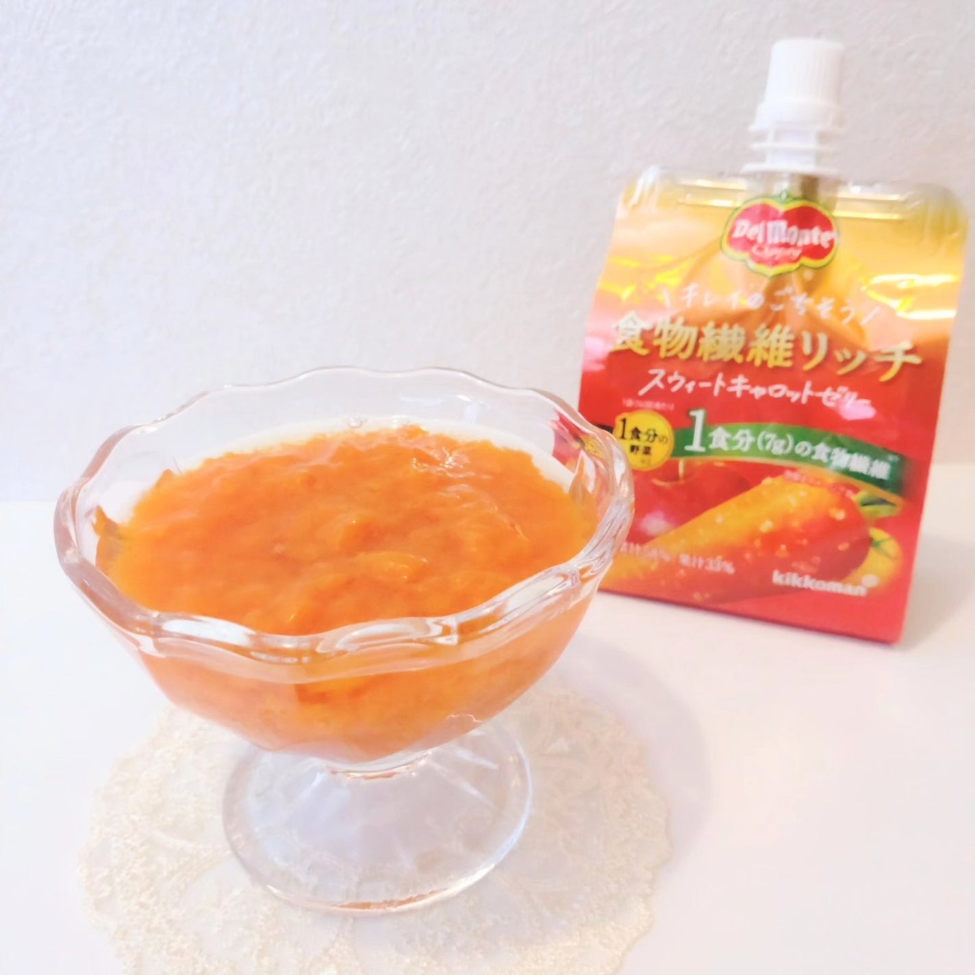 リコピンリッチフルーティトマトゼリー/デルモンテ/ゼリー飲料を使ったクチコミ(2枚目)