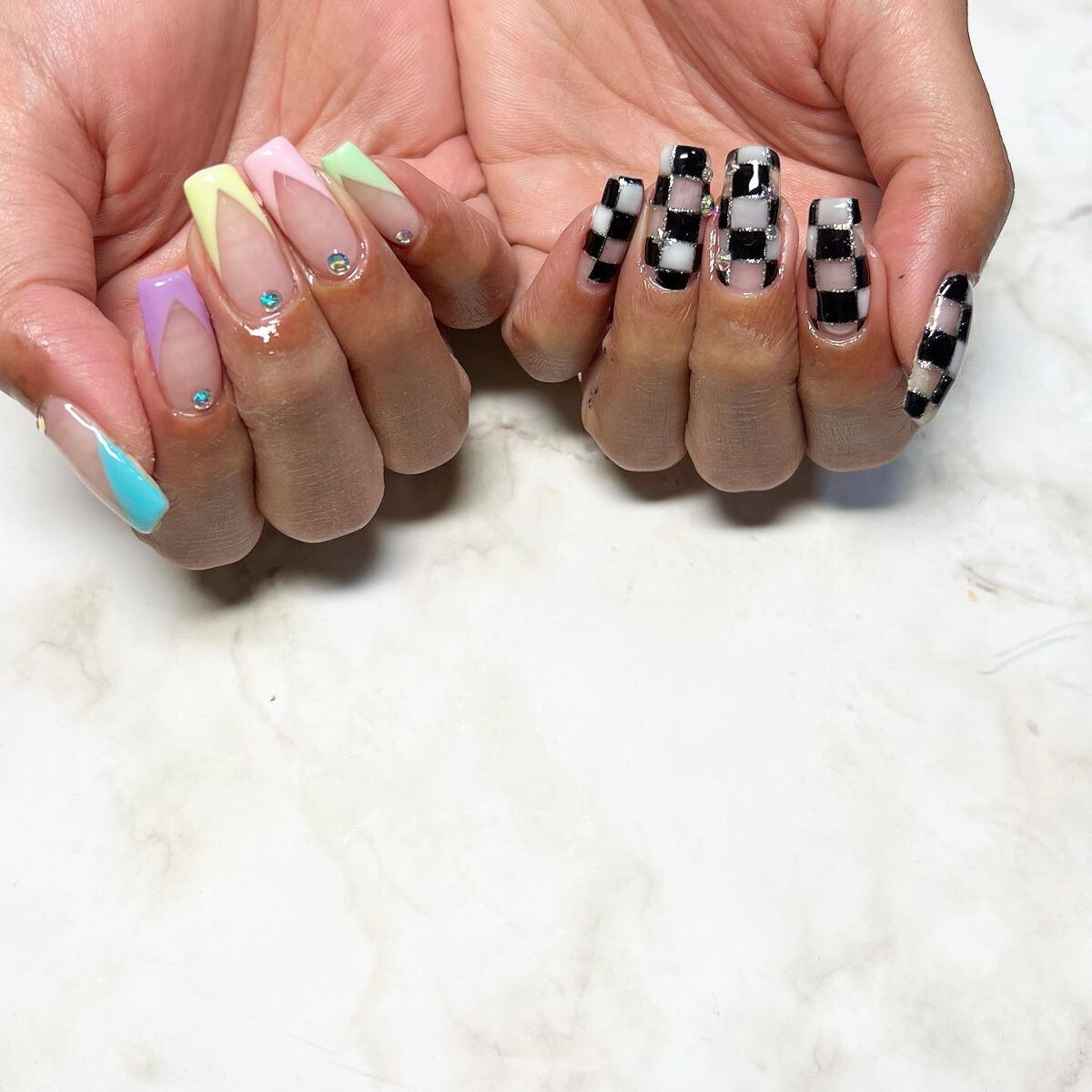 #海外ネイル,#夏ネイル,#ネイル,#ニュアンスネイル,#スカルプネイル,#ジェルネイル,#ママネイル,#ギャルネイル,#大人ネイル,#派手ネイル,#やり放題ネイル,#城陽ネイル,#京都ネイル,#大阪ネイル,#奈良ネイルのネイルデザイン