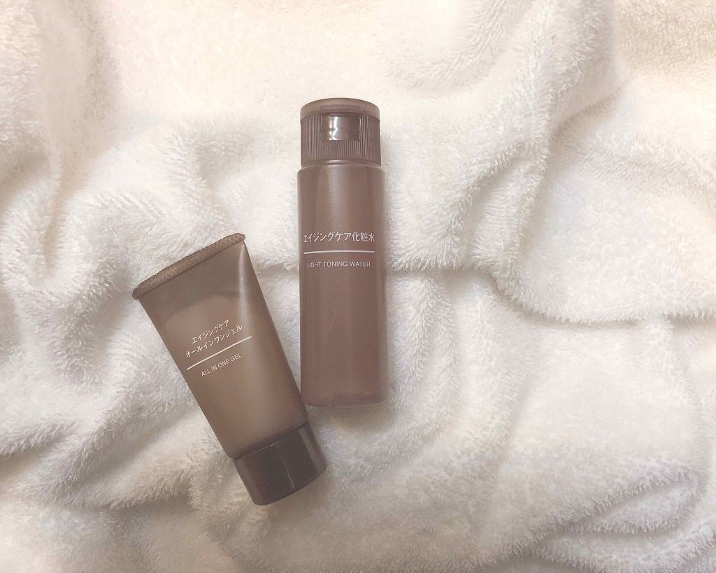  エイジングケアオールインワンジェル/無印良品/オールインワン化粧品を使ったクチコミ（1枚目）