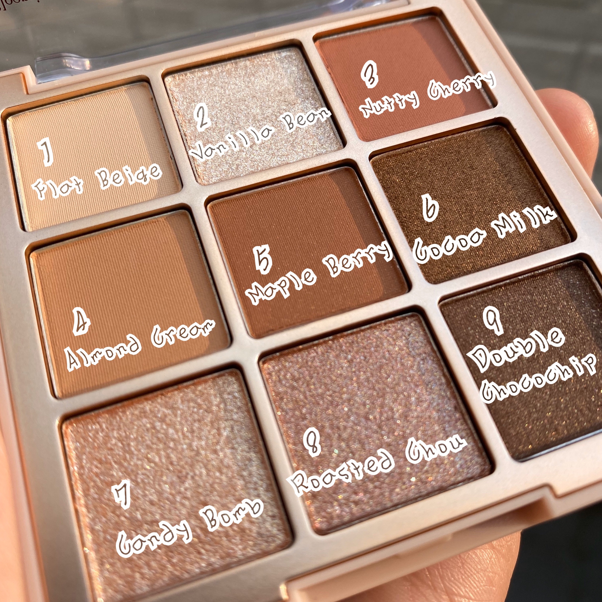 シャドウパレット/dasique/アイシャドウパレットを使ったクチコミ（2枚目）