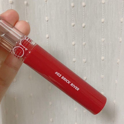 グラスティングウォーターティント/rom&nd/リップティントを使ったクチコミ(1枚目)