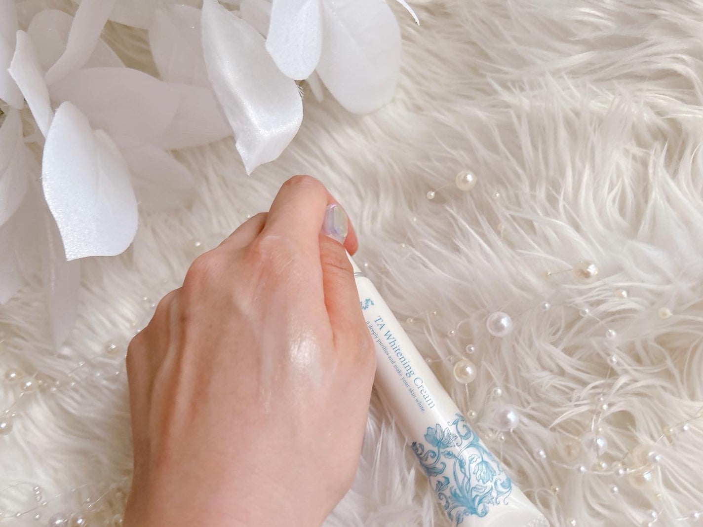 TAホワイトニングクリーム/sallacce/フェイスクリームを使ったクチコミ(4枚目)