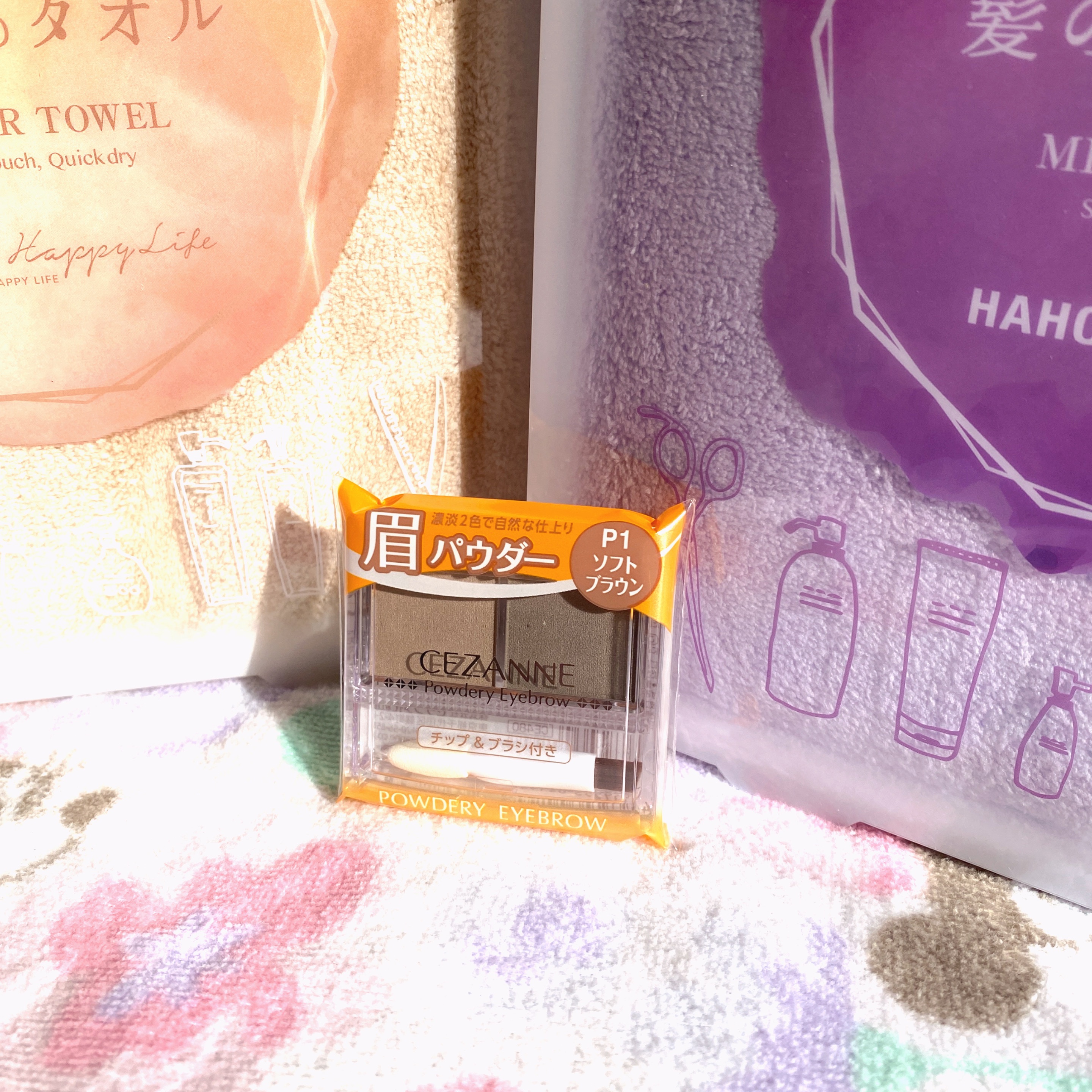 パウダーアイブロウR/CEZANNE/パウダーアイブロウを使ったクチコミ（2枚目）