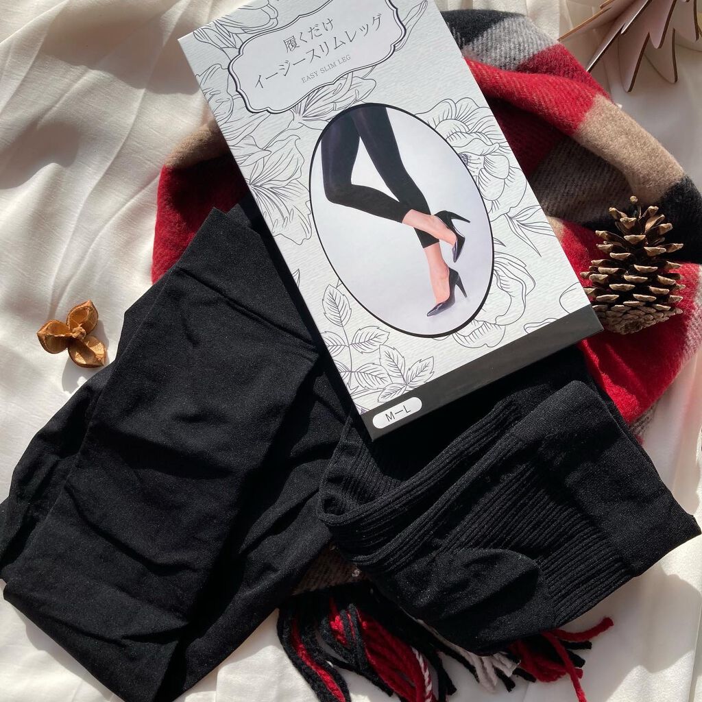 履くだけイージースリムレッグ/slimlab/着圧ソックス・レギンスを使ったクチコミ（2枚目）