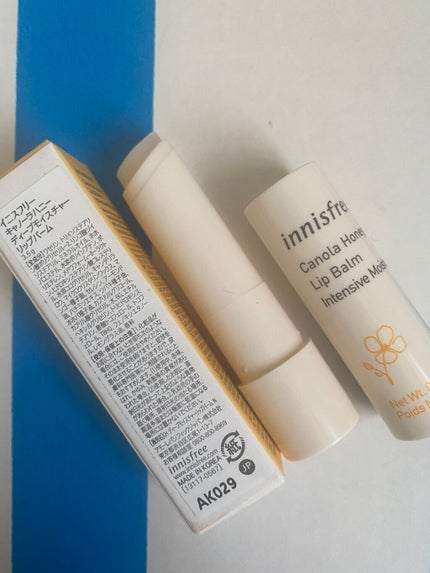 キャノーラハニー ディープモイスチャー リップバーム/innisfree/リップケアを使ったクチコミ(4枚目)