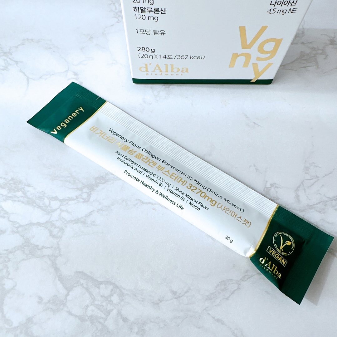 ヴィーガナリー植物性コラーゲン/ダルバ/美容サプリメントを使ったクチコミ（3枚目）