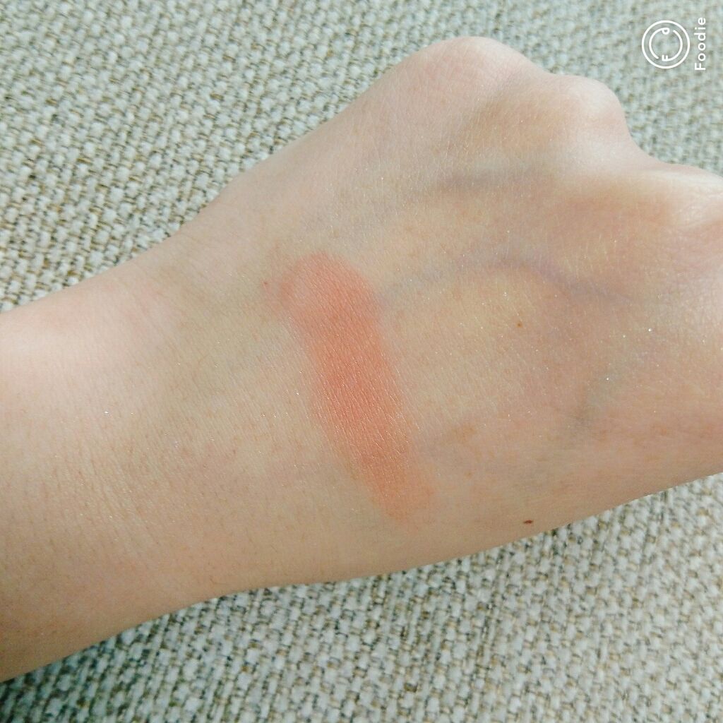 チーク カラー(ブラシ付)/ちふれ/パウダーチークを使ったクチコミ（2枚目）