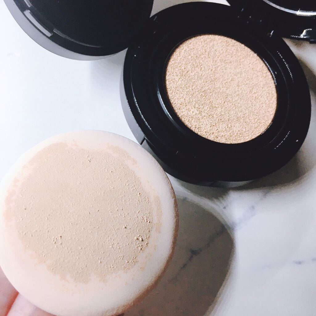 カラーステイ クッション ロングウェア ファンデーション 004 バフ/明るい肌色/REVLON/クッションファンデーションを使ったクチコミ（3枚目）