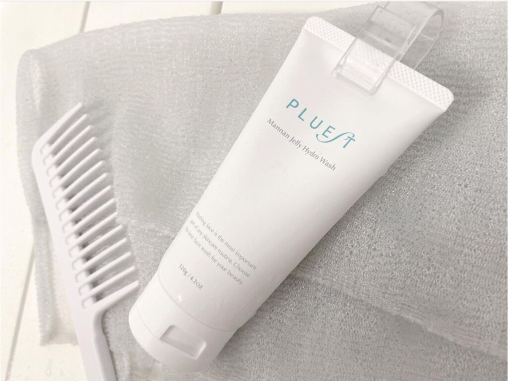 マンナンジェリーハイドロウォッシュ/PLUEST/洗顔料を使ったクチコミ(4枚目)