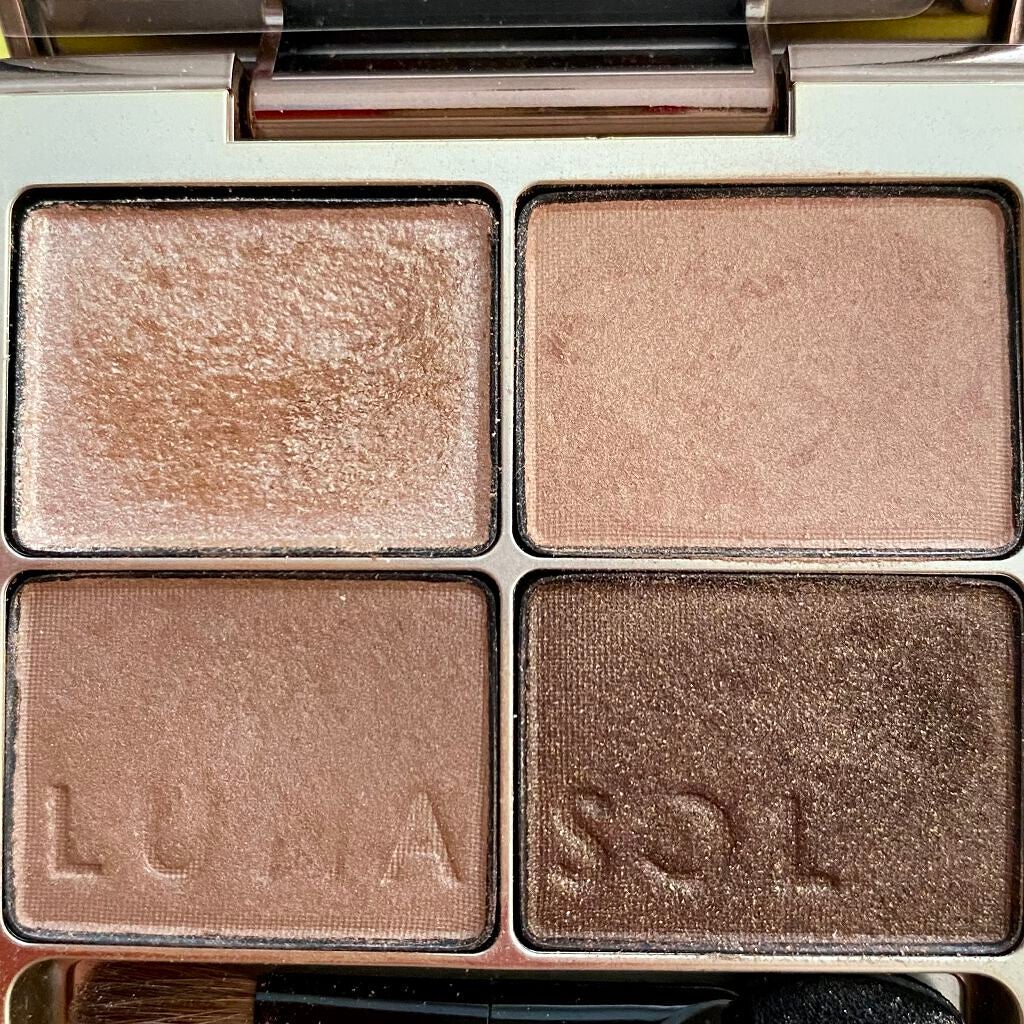 スキンモデリングアイズ/LUNASOL/アイシャドウパレットを使ったクチコミ(3枚目)