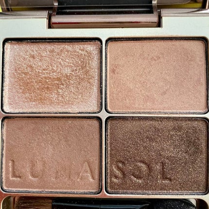 スキンモデリングアイズ/LUNASOL/アイシャドウパレットを使ったクチコミ(3枚目)