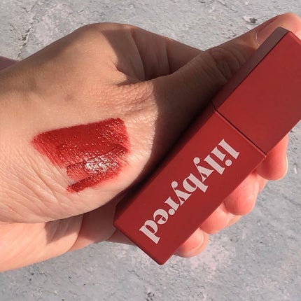 ムードライアー ベルベットティント/lilybyred/リップティントを使ったクチコミ(5枚目)