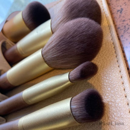 SIXPLUS X MARILYN 10本メイクアップブラシセット/SIXPLUS/メイクブラシを使ったクチコミ(2枚目)