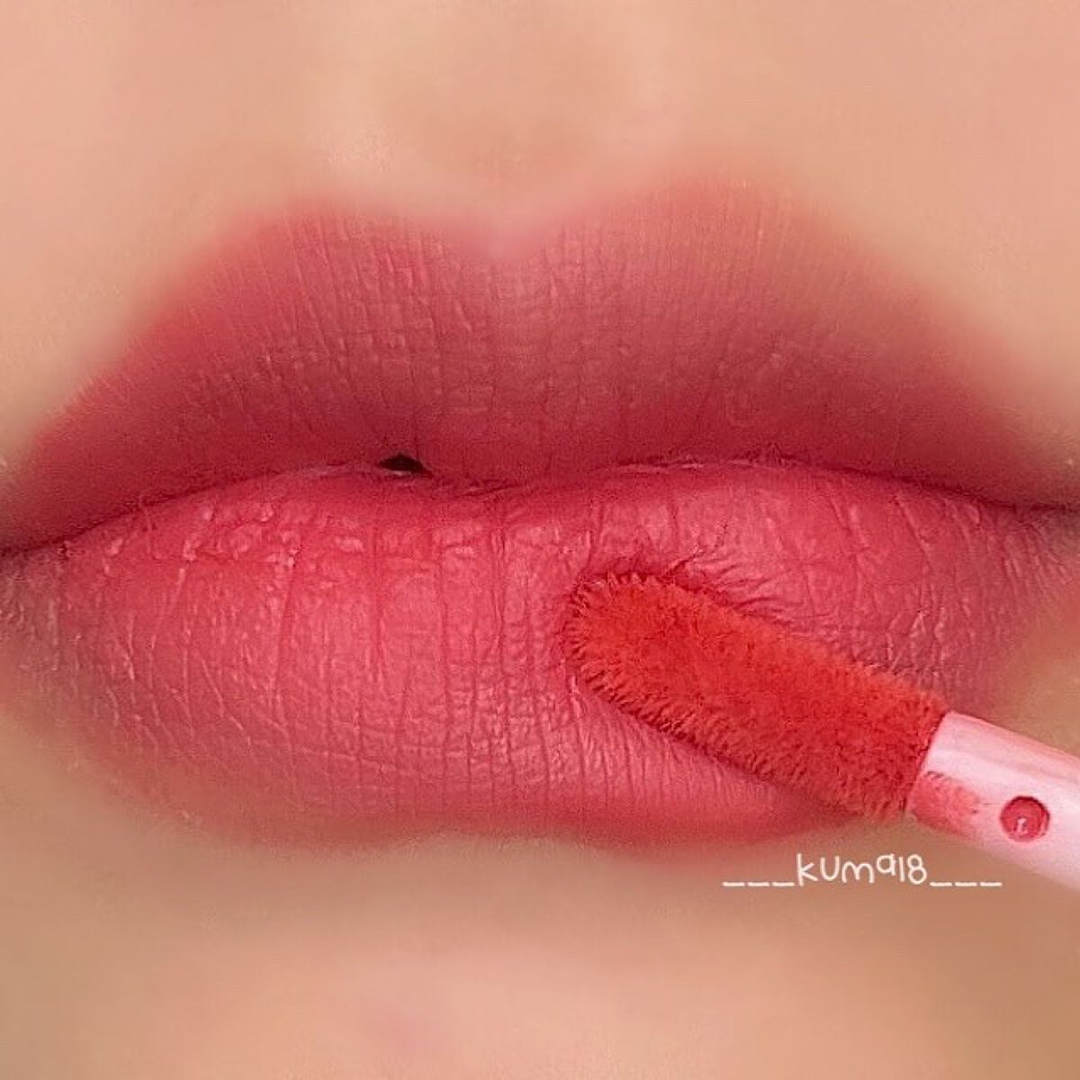 ロングラスティングマットティント/LIPHIP(リップヒップ)/リップティントを使ったクチコミ(5枚目)