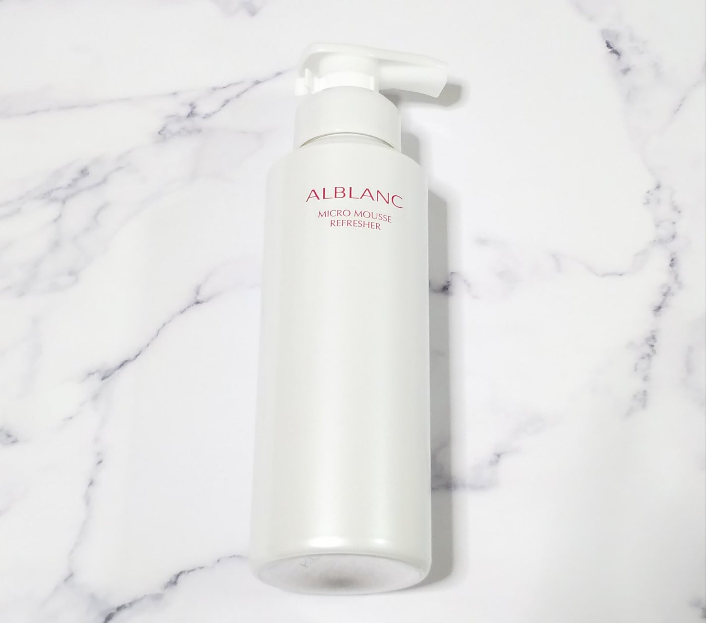 マイクロムース リフレッシャー/ALBLANC/泡洗顔を使ったクチコミ(1枚目)