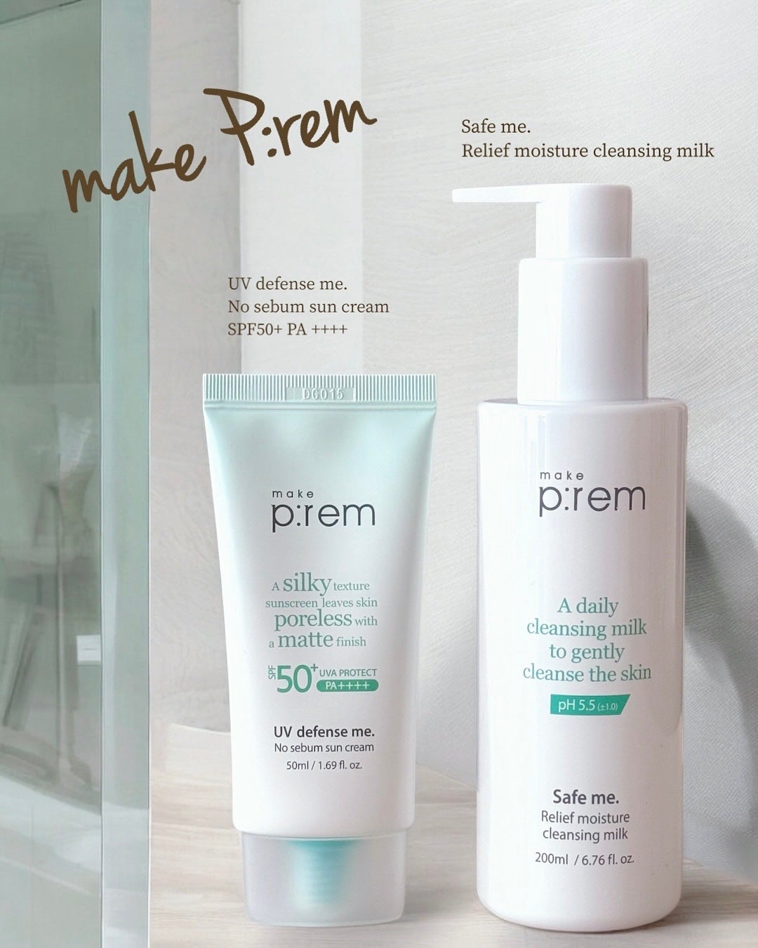 セーフミー リリーフモイスチャー クレンジングミルク /make prem/ミルククレンジングを使ったクチコミ(1枚目)