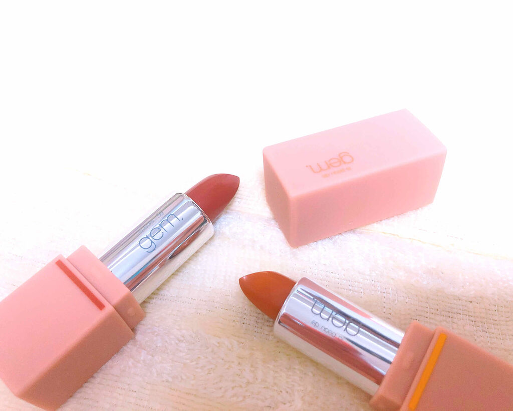 gemini lip stick/la peau de gem./口紅を使ったクチコミ（3枚目）