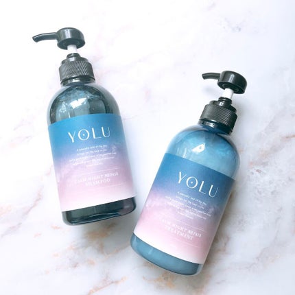 カームナイトリペアシャンプー/トリートメント/YOLU/市販シャンプーを使ったクチコミ(2枚目)