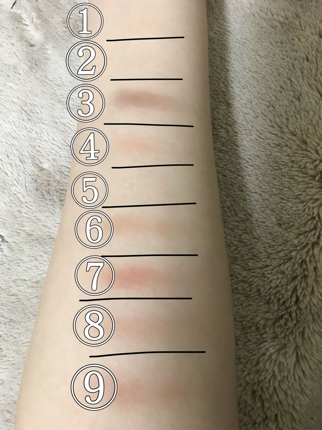 UR GLAM　BLOOMING EYE COLOR PALETTE/U R GLAM/アイシャドウパレットを使ったクチコミ（3枚目）