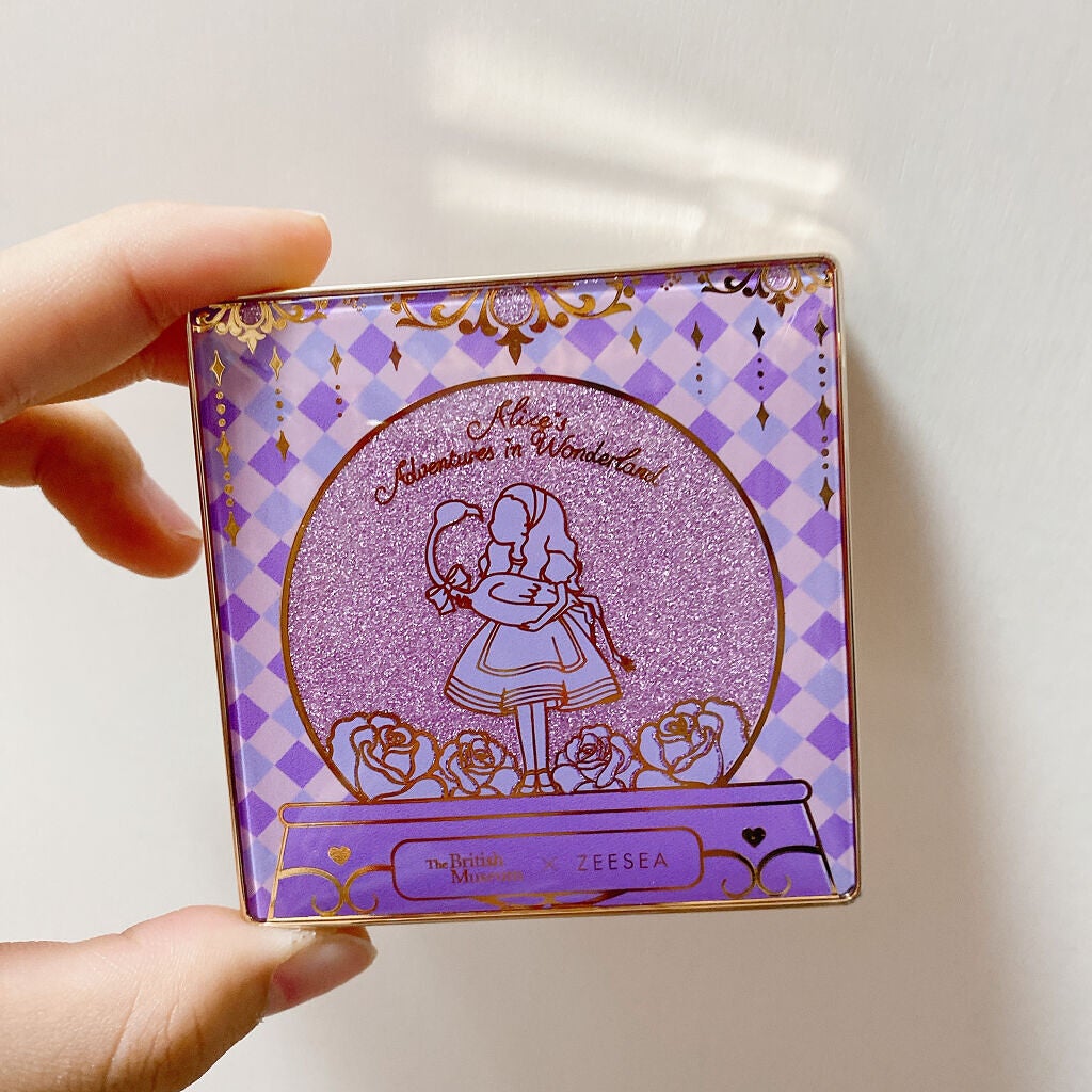 ドリームランドアイシャドウ ( 4シェード )/ZEESEA/アイシャドウパレットを使ったクチコミ(1枚目)