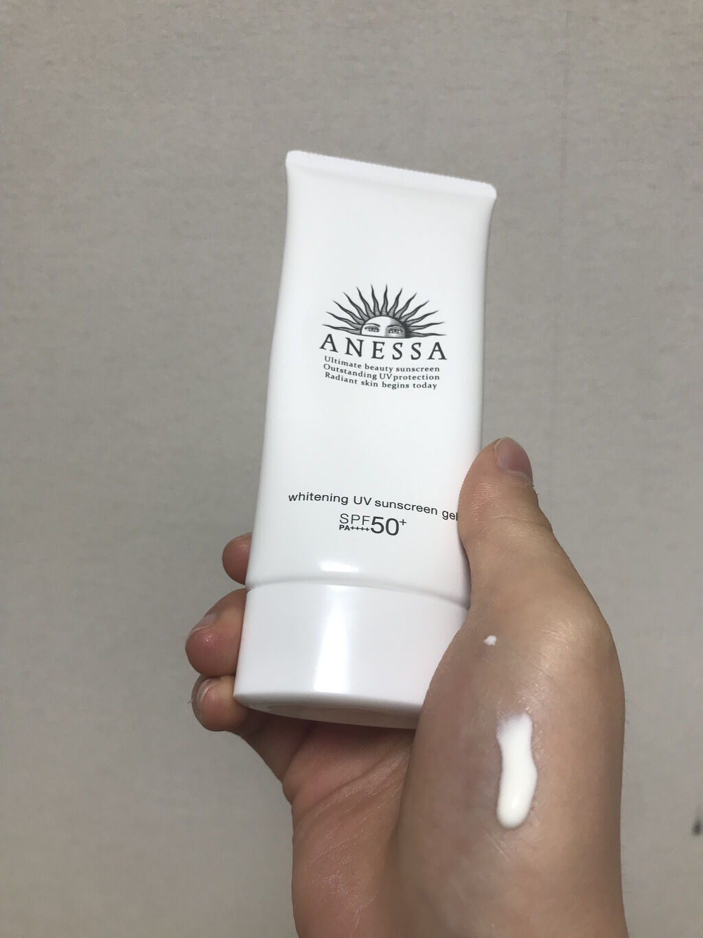 ホワイトニングUV ジェル AA/アネッサ/日焼け止め・UVケアを使ったクチコミ（2枚目）