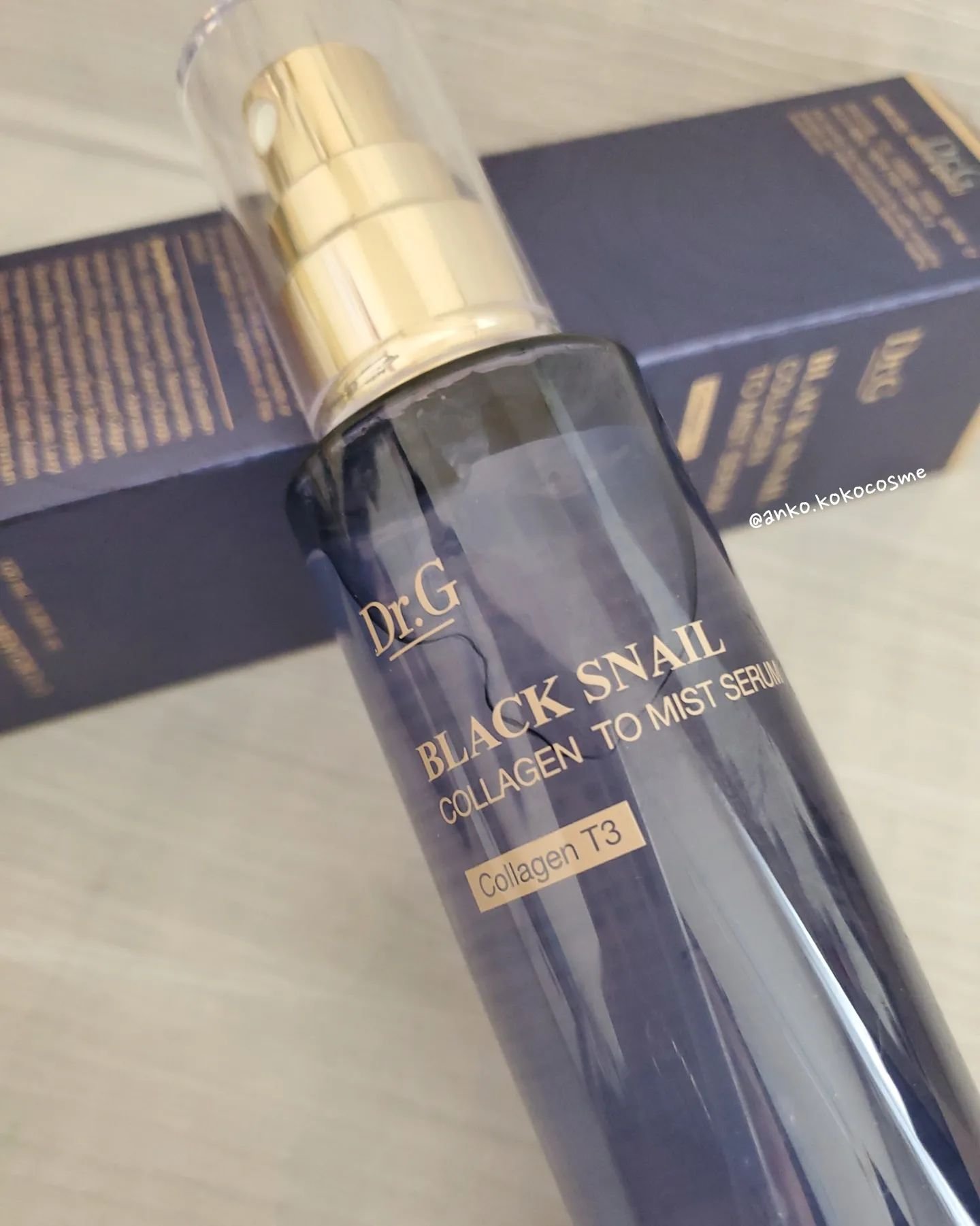 ドクタージー ブラックスネイル コラーゲンミスト/Dr.G/ミスト状化粧水を使ったクチコミ（1枚目）
