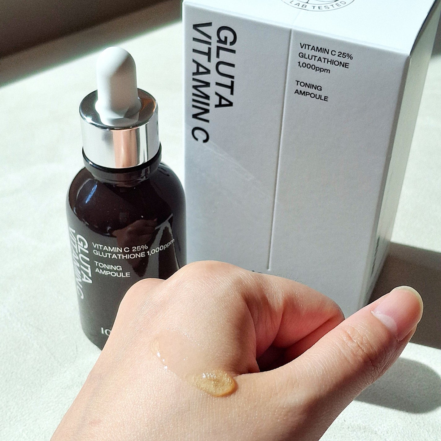 グルタ ビタミンC トーニング アンプル/IOPE/美容液を使ったクチコミ(3枚目)