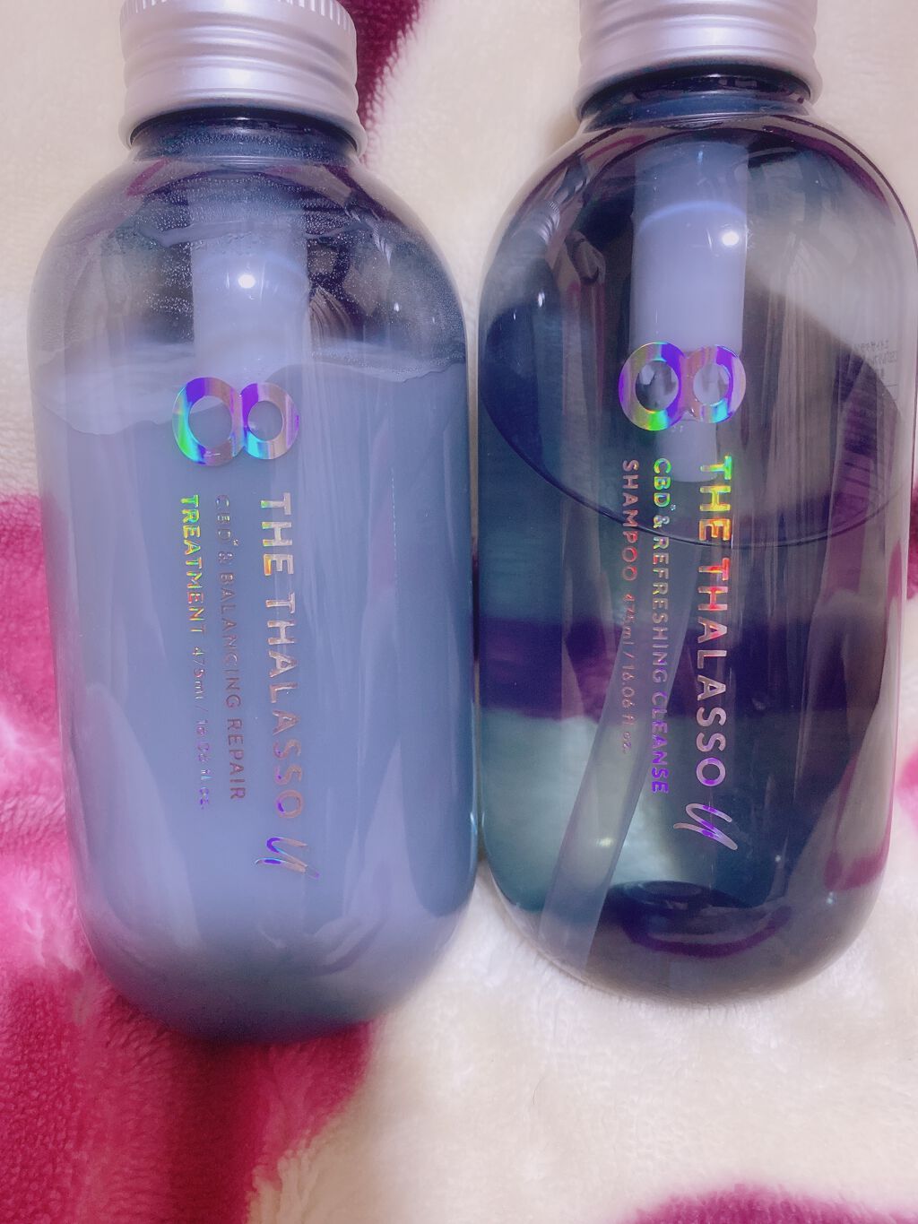 エイトザタラソ ユー CBD&リフレッシング クレンズ 美容液シャンプー/CBD&バランシング ダメージリペア 美容液ヘアトリートメント/エイトザタラソ/市販シャンプーを使ったクチコミ(1枚目)