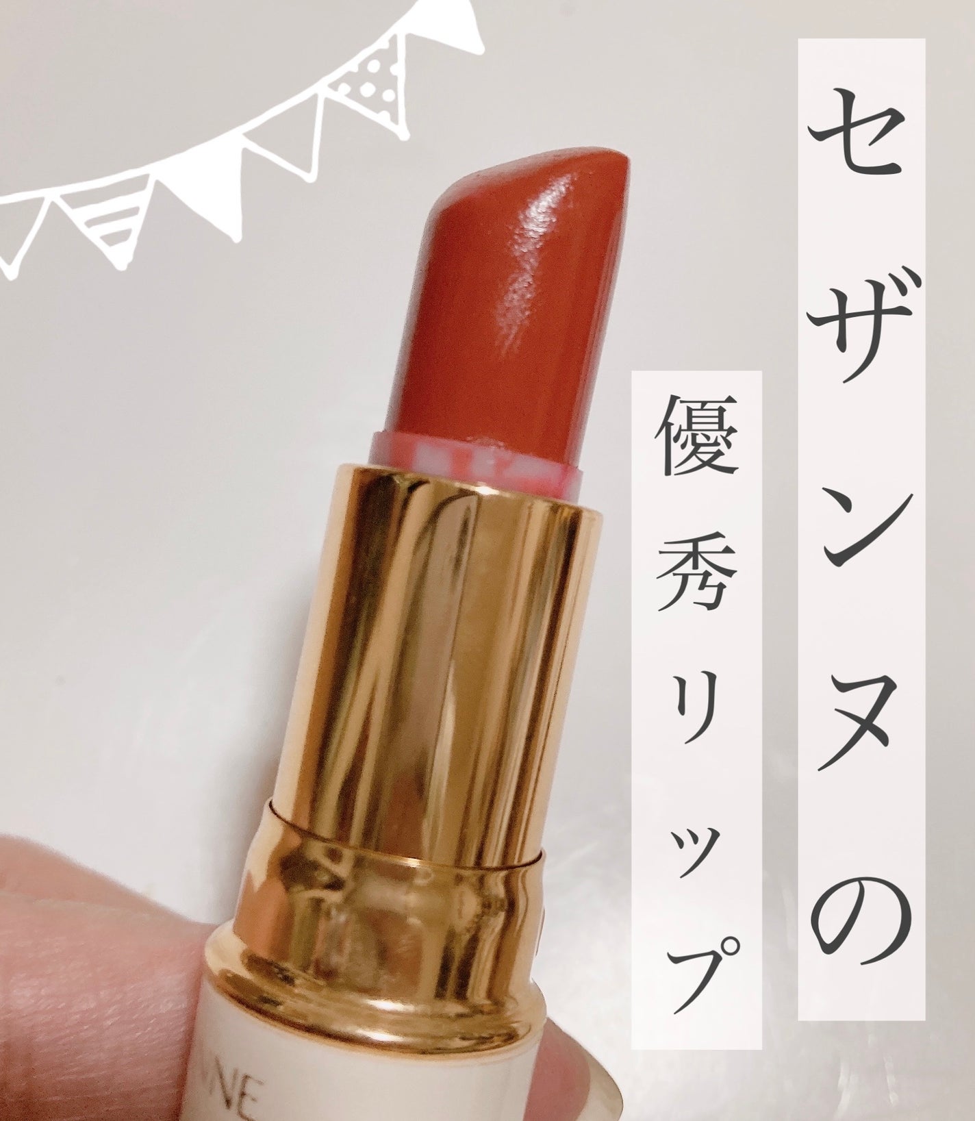 ラスティング リップカラーN/CEZANNE/口紅を使ったクチコミ(1枚目)