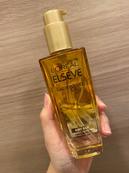 ロレアル パリ エクストラオーディナリー オイル エアリー シルク/ロレアル パリ/ヘアオイルを使ったクチコミ(1枚目)