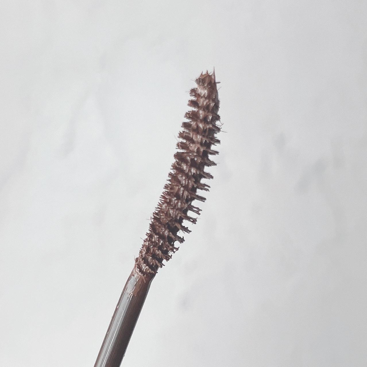 ムードアップマスカラ ロング&カール 02 チョコブラウン/dasique/マスカラを使ったクチコミ（3枚目）