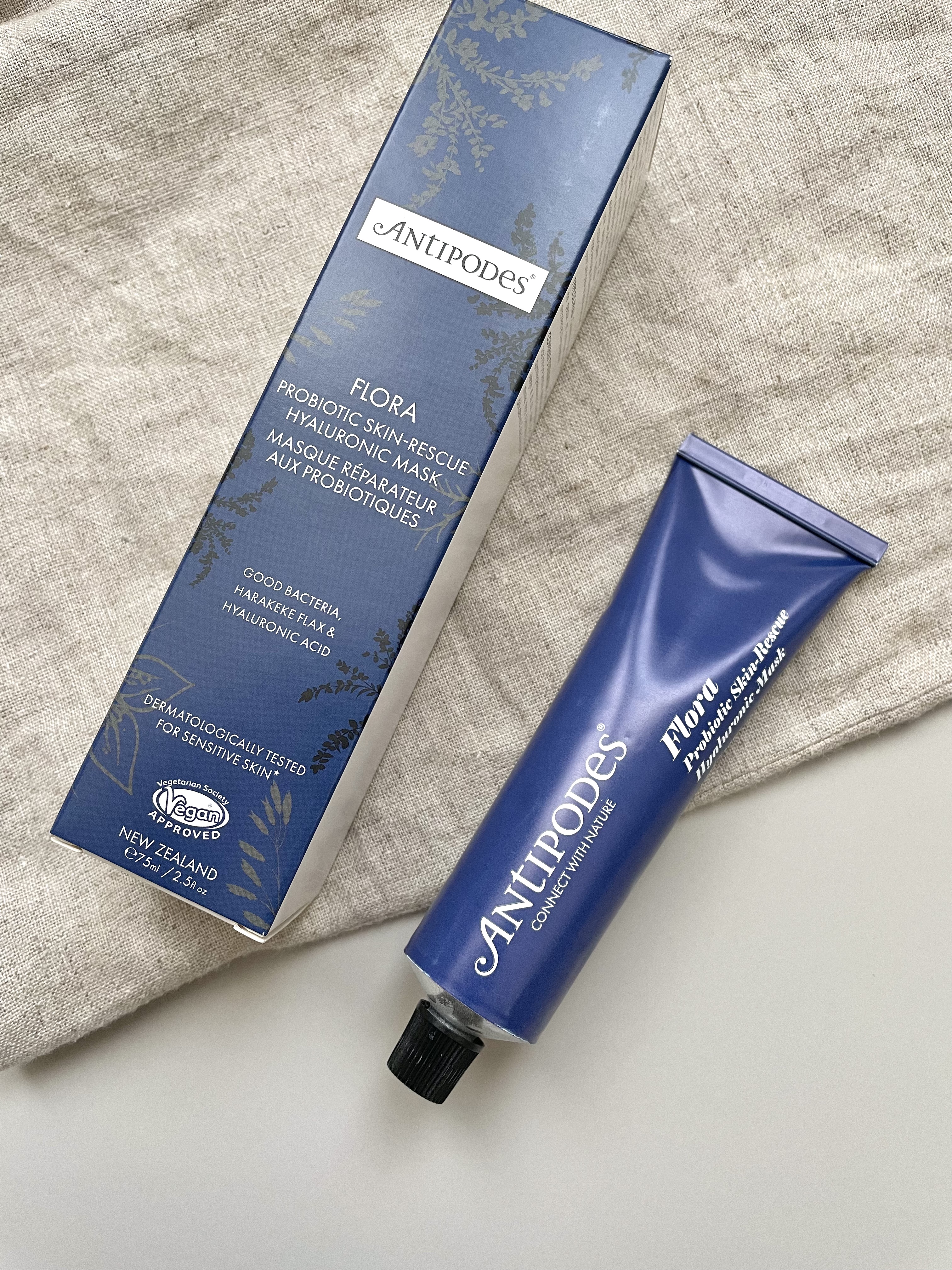 フローラ プロバイオティクス スキンレスキューマスク/Antipodes/洗い流すパック・マスクを使ったクチコミ（1枚目）