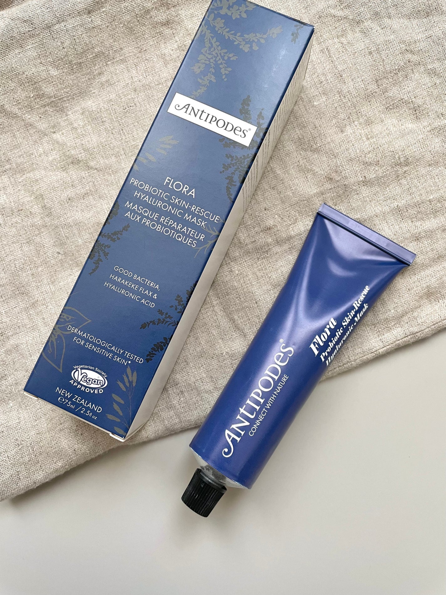 フローラ プロバイオティクス スキンレスキューマスク/Antipodes/洗い流すパック・マスクを使ったクチコミ(1枚目)