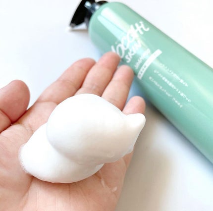 吸着スパークリングシャンプー /MoccHi SKIN/市販シャンプーを使ったクチコミ(2枚目)