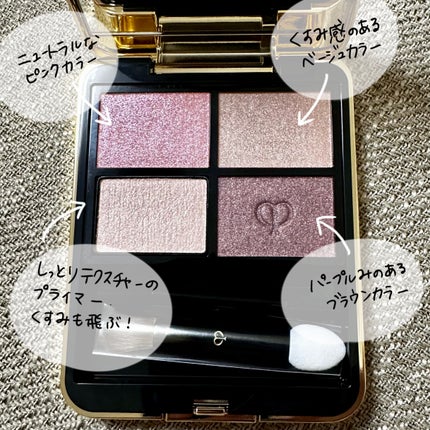 オンブルクルールクアドリ/クレ・ド・ポー ボーテ/アイシャドウパレットを使ったクチコミ(3枚目)