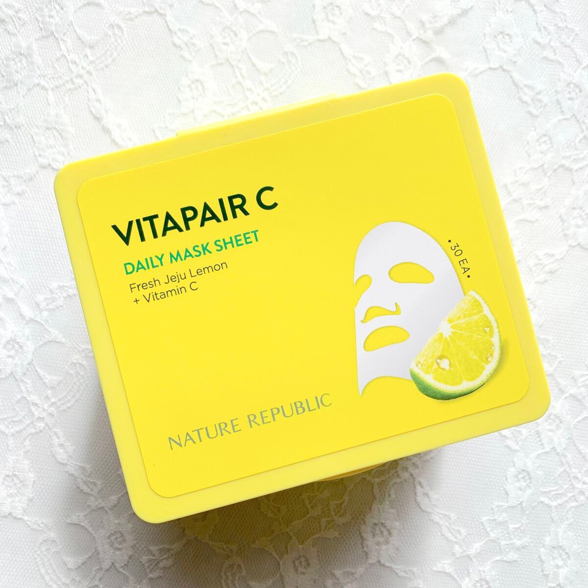ビタペアCデイリーシートマスク/ネイチャーリパブリック/シートマスク・パックを使ったクチコミ(2枚目)