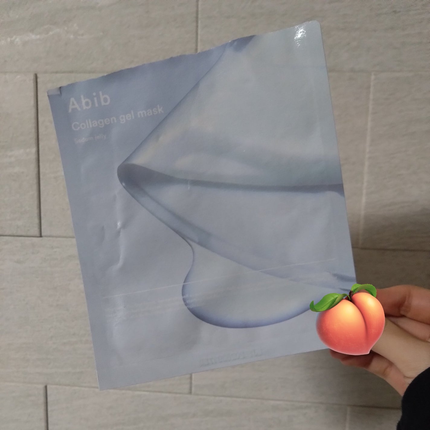 ヴィーガンコラーゲンゲルマスク 復活草ゼリー/Abib /シートマスク・パックを使ったクチコミ(1枚目)